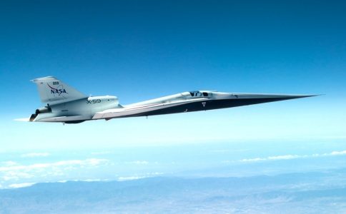 NASA’s new supersonic X-59 shows off dizzying acrobatics